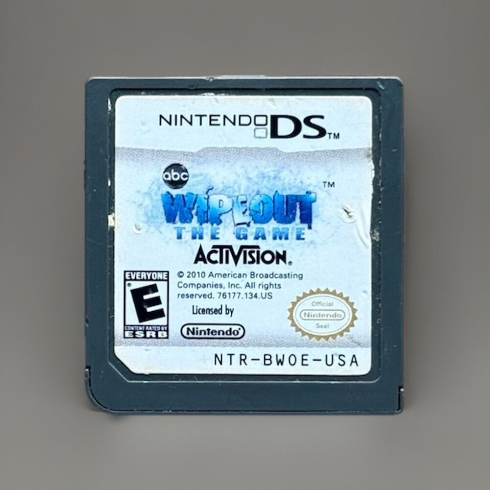 Wipeout: The Game (Nintendo DS, 2010) Authentic | Game And Manuals | Tested